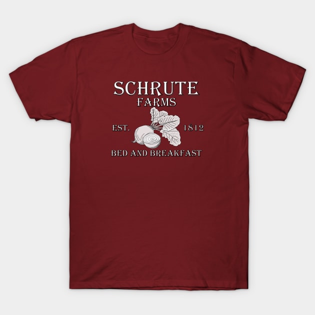 Schrute Farms T-Shirt by Sci-Emily